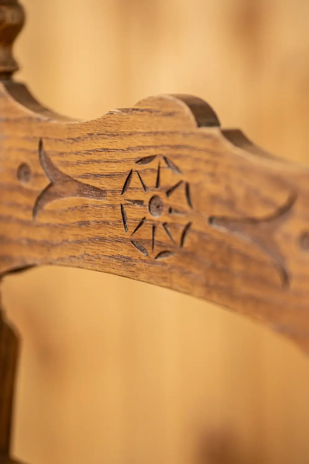 Krēsls REGINA, brūns/koka