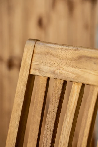 Krēsls ALEKS, brūns/koka