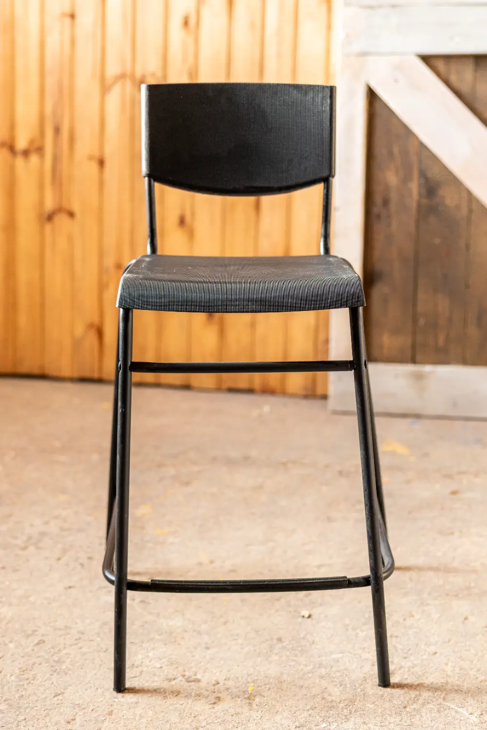 Bāra krēsls SARA, melns