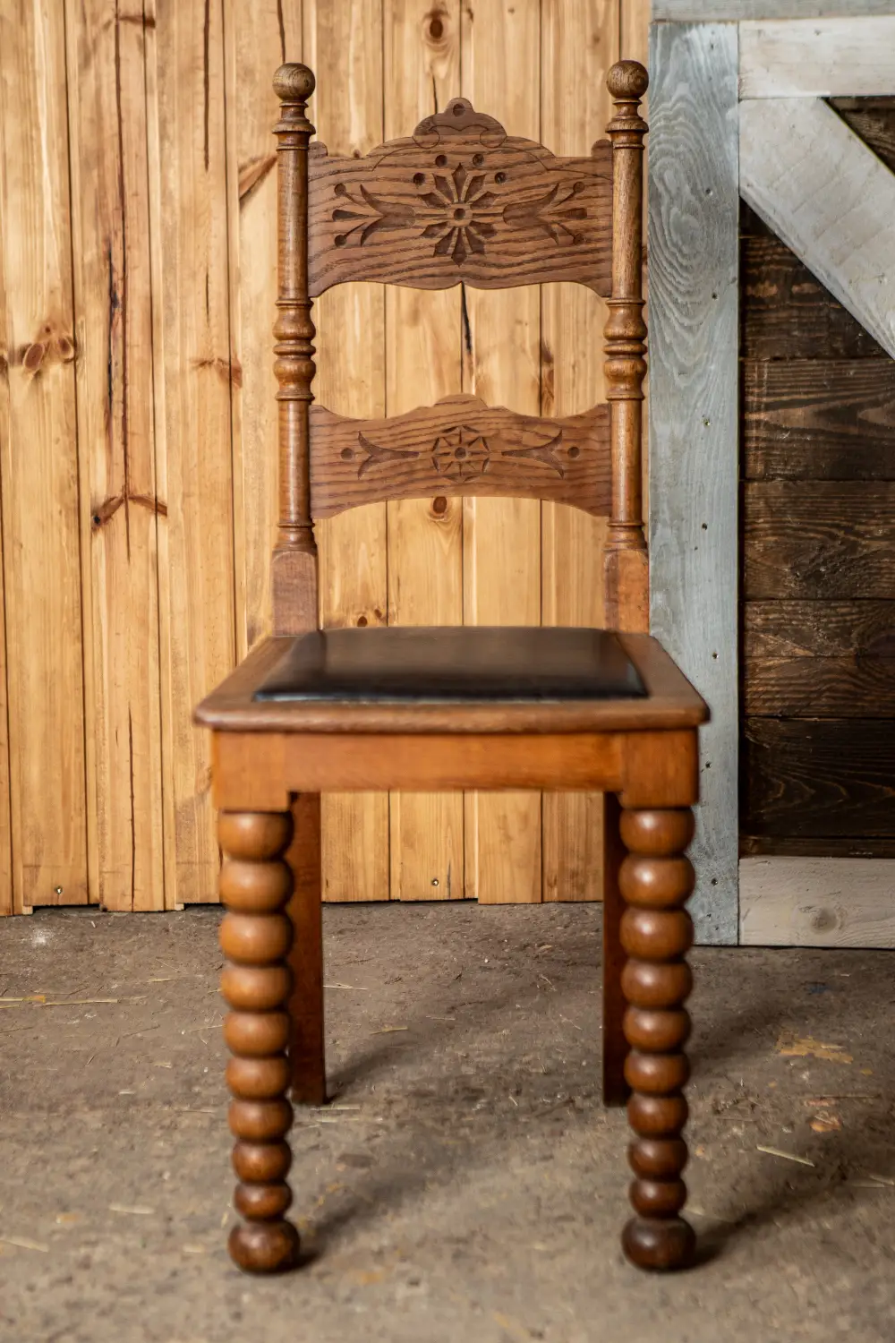 Krēsls REGINA, brūns/koka