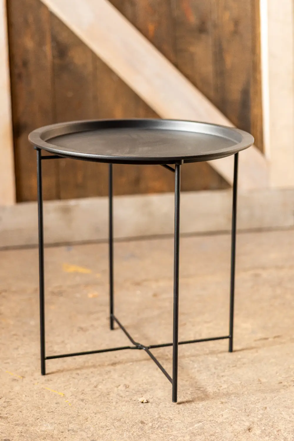 Kafijas galds RUNDA M, melns