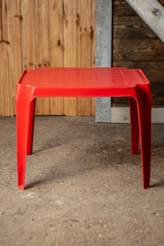 Galds bērniem PLAST, sarkans