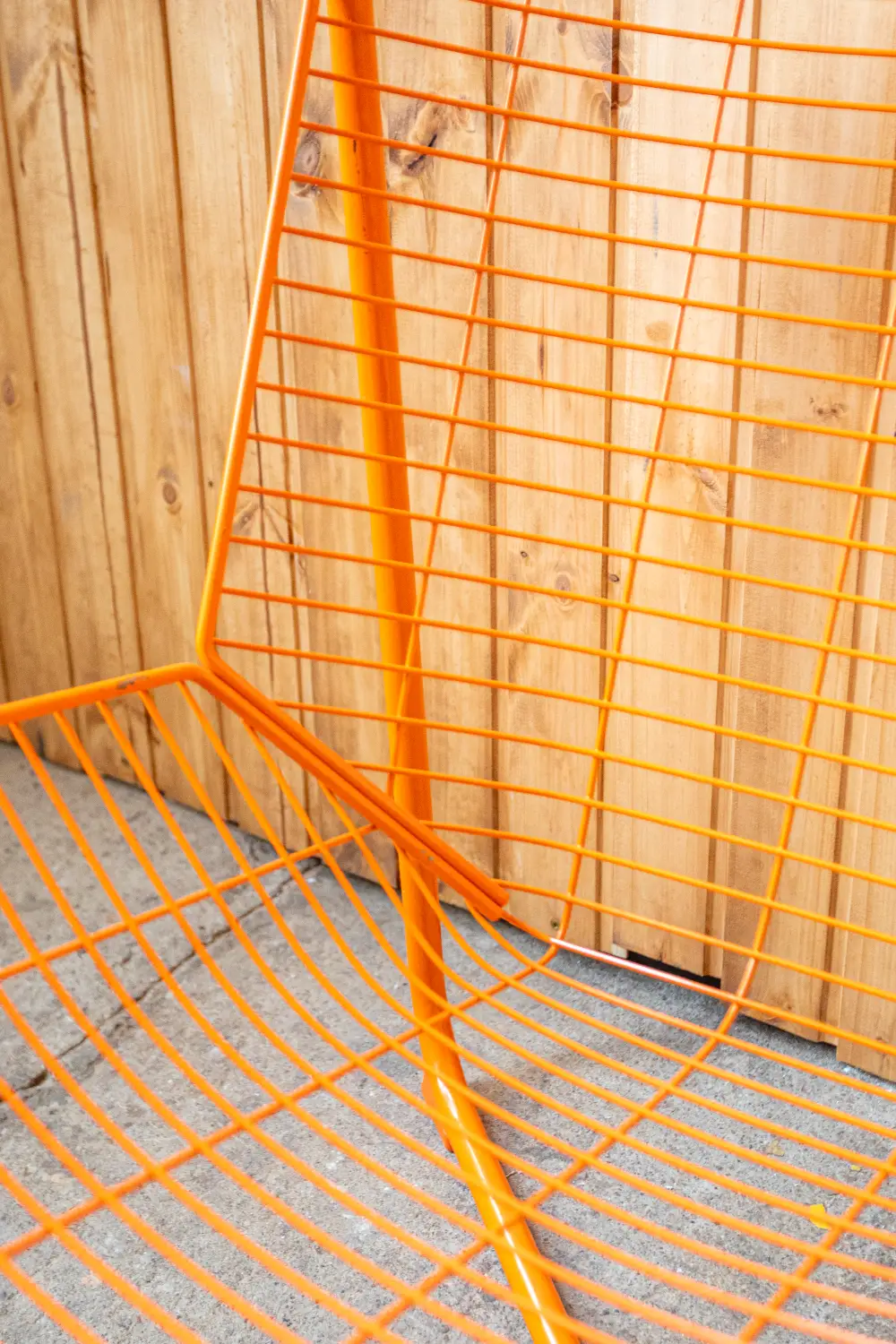Krēsls WIRE, oranžs