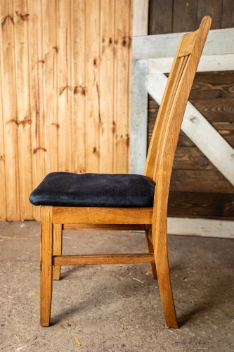 Krēsls ALEKS, brūns/koka