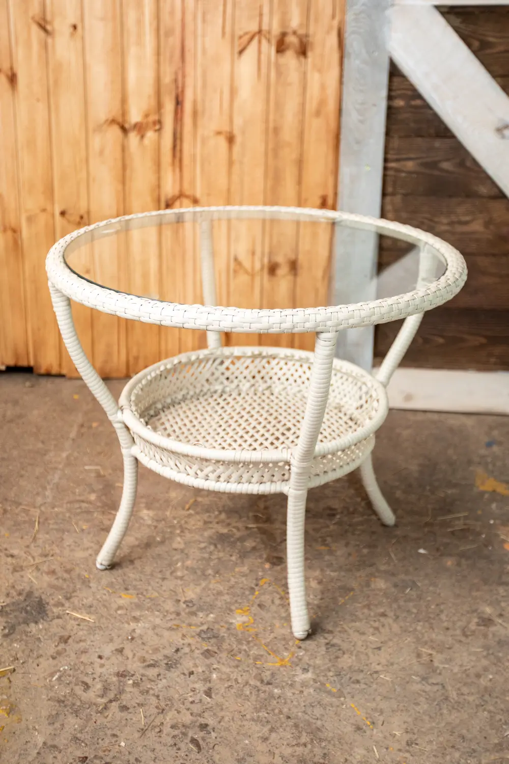 Kafijas kalds WICKER, bēšs