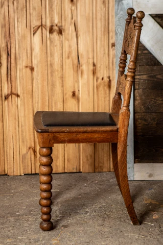 Krēsls REGINA, brūns/koka