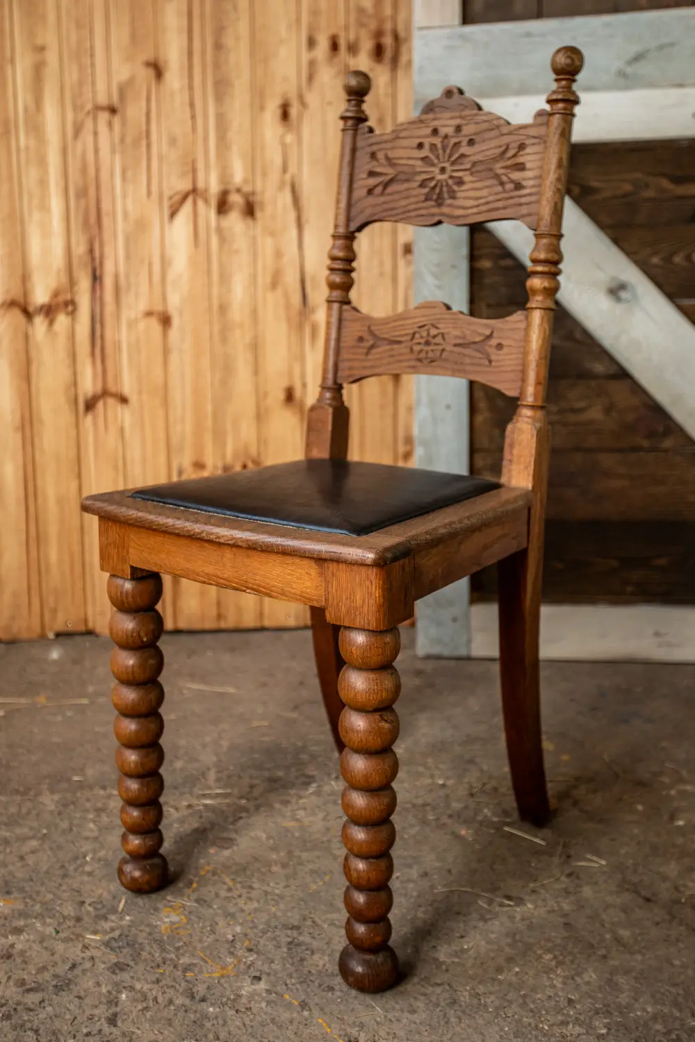 Krēsls REGINA, brūns/koka