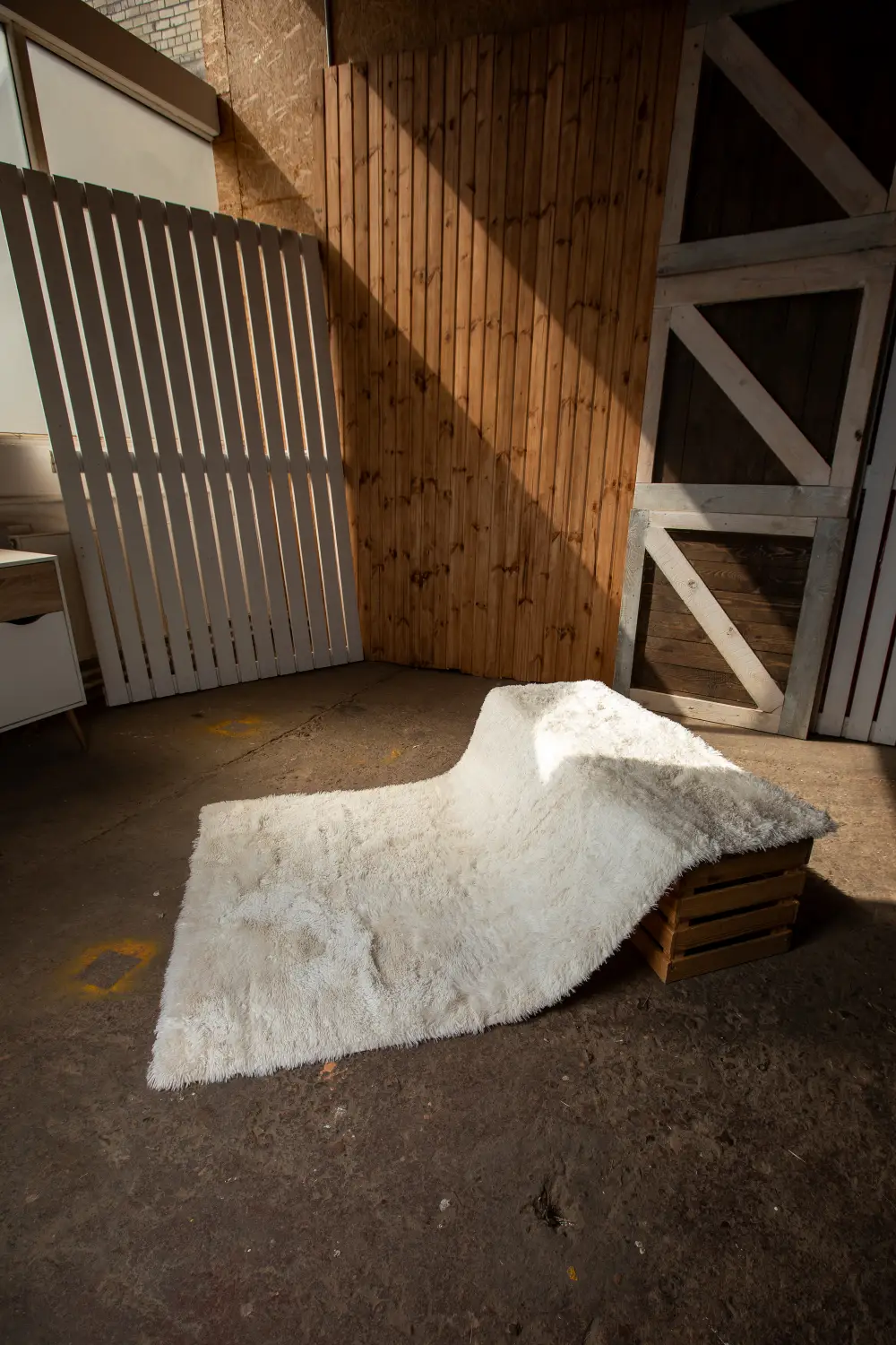 Paklājs PKL8 180x130cm ,balts